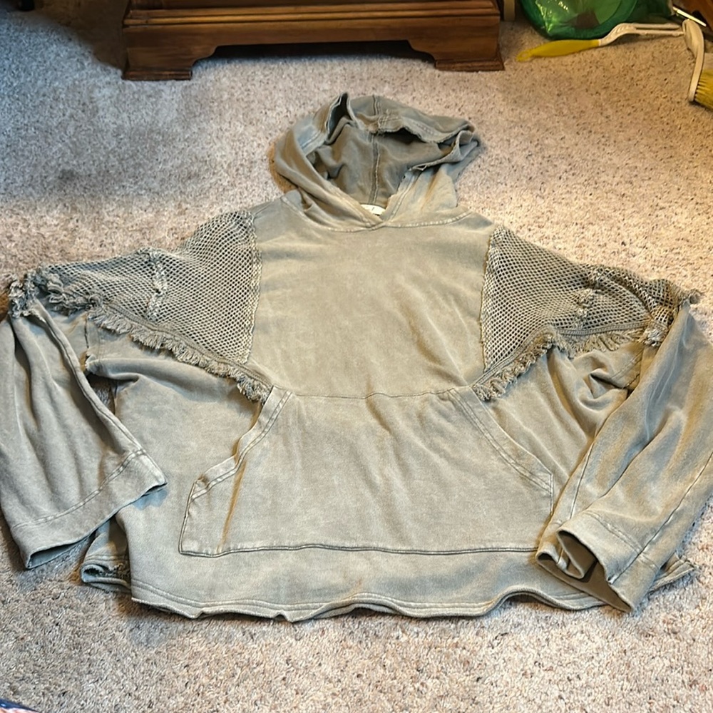 Easel hooded sweatshirt
